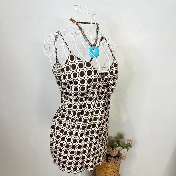 Vintage y2k brown babydoll slip top - Picture 3 of 5